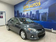 TOYOTA COROLLA 2016 S SPORT AUTOMATIQUE CUIR / TISSU NOIR CHAUFF - Photo 3