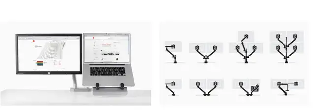Herman Miller CBS Flo Monitor Arm – Brand New Ergonomic Monitor! - Photo 3
