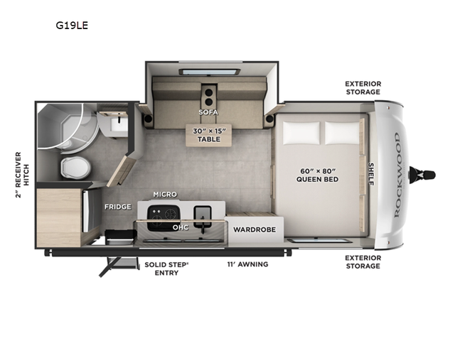 2026 Forest River RV Rockwood GEO Pro G19LE