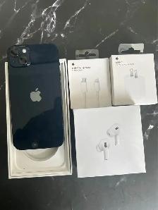 iPhone 14 PLUS 128gb Airpods/Adapter/Delivery