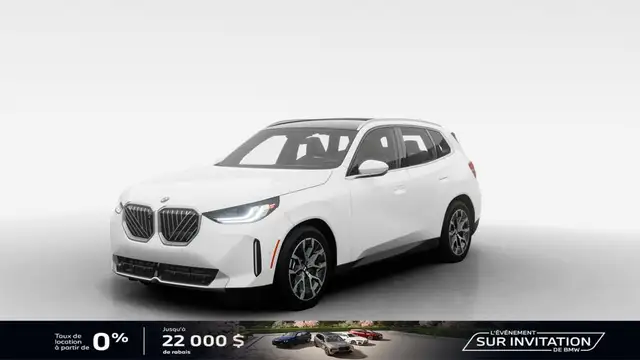 2026 BMW X3 30 xDrive | Premium | Entretien régulier sans