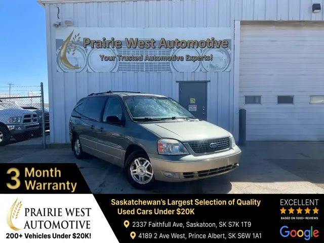 2005 Ford Freestar Limited | Tri-zone climate control | Power Mi