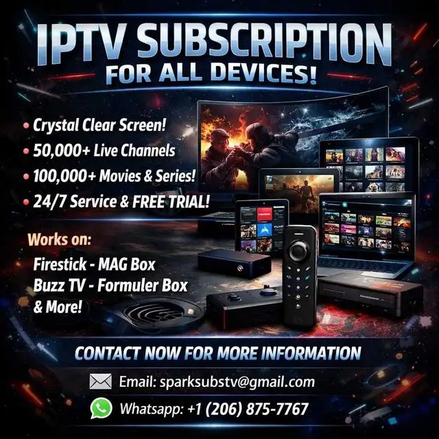 Most Stable 4K I.P.T.V subscription