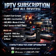 Most Stable 4K I.P.T.V subscription