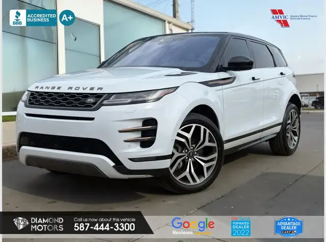 2020 Land Rover Range Rover Evoque P250 First Edition - No Accid