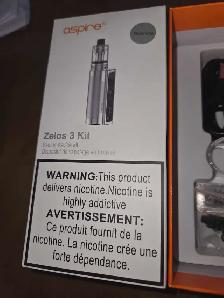 vapoteuse aspire zelos kit disponible neuf - Photo 4