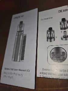 vapoteuse aspire zelos kit disponible neuf - Photo 6