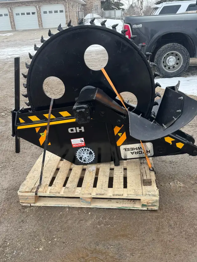 2014 unused hydra wheel H-21D 2" Rock saw