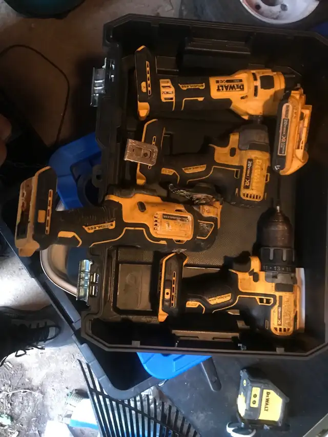 Dewalt tool box and tools - Photo 5