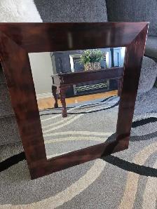 Beautiful Dark Framed Mirror