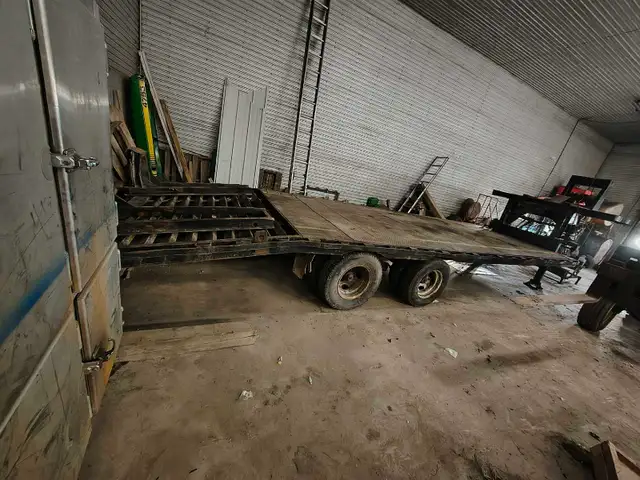 20 ft flatbed deck