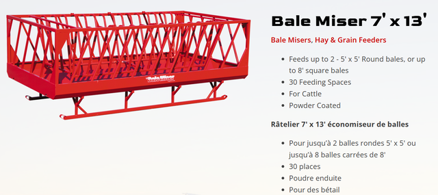 Hay Miser Hay/Grain Feeder (new) - Photo 4