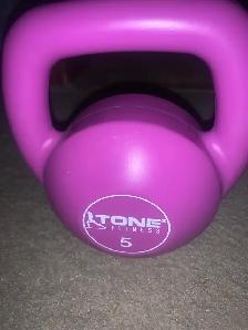 Set of Weights. 5 lb. NEW. Kettlebell. 5 lbs.