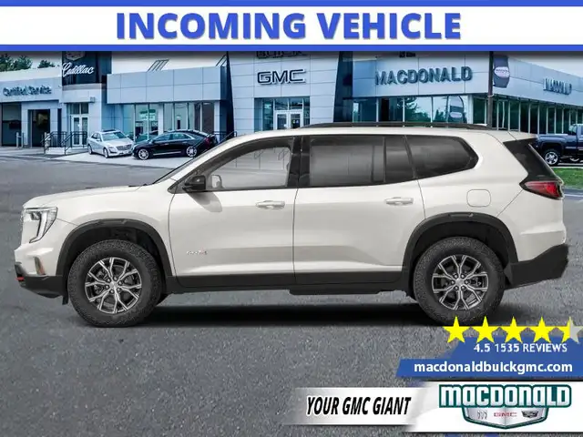 2026 GMC Acadia AT4 - SUNROOF - POWER - $495 B/W