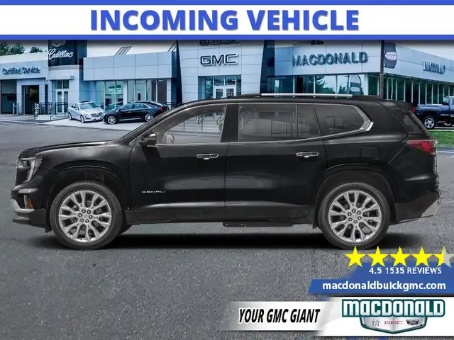 2026 GMC Acadia Denali - Leather Seats - Cruise Package - $538 B