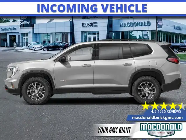 2026 GMC Acadia AT4 - SUNROOF - POWER - $490 B/W