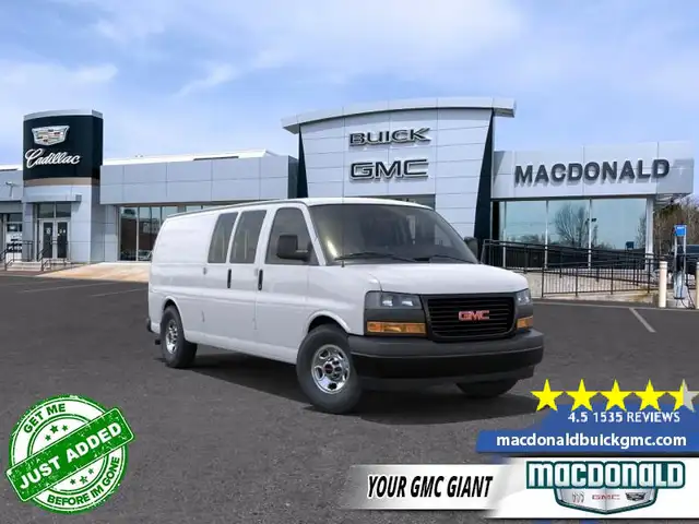 2026 GMC Savana Cargo Van 2500 155 - Audio System - $446 B/W