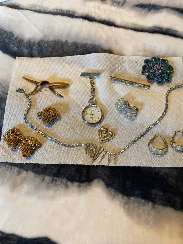 Vintage costume jewellery