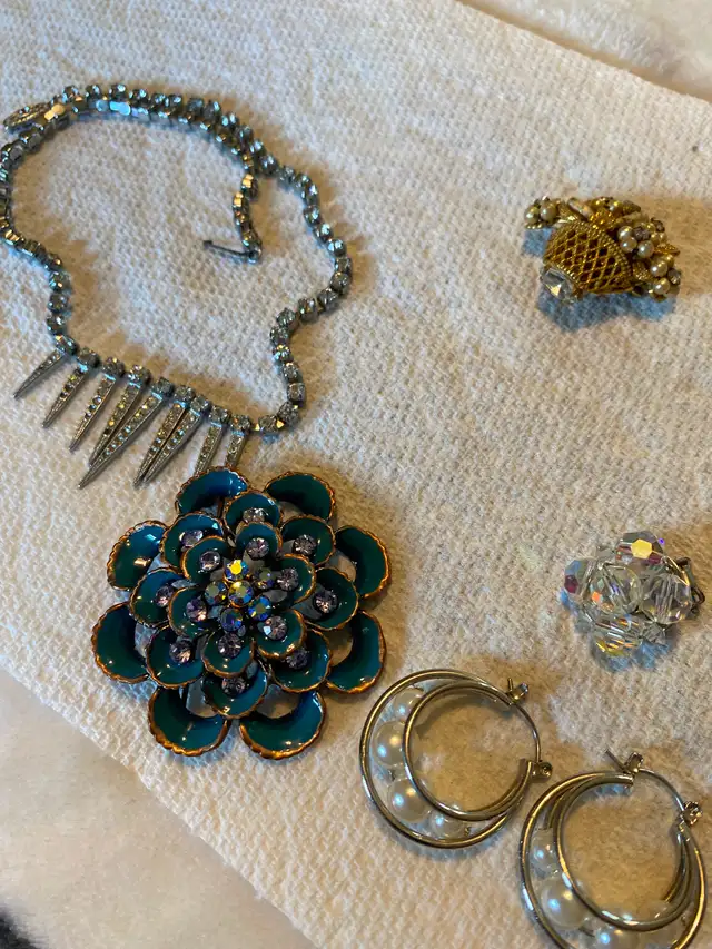 Vintage costume jewellery - Photo 3