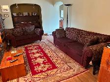 Couch and love seat 800$