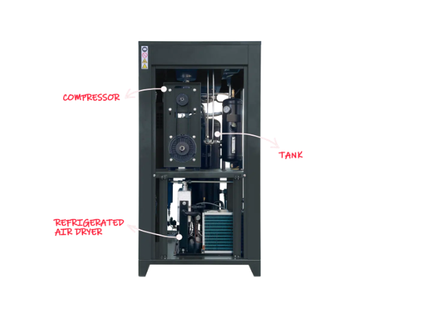 20HP -AIR CENTER - ALL IN ONE -575V- ULTRA QUIET - Photo 4