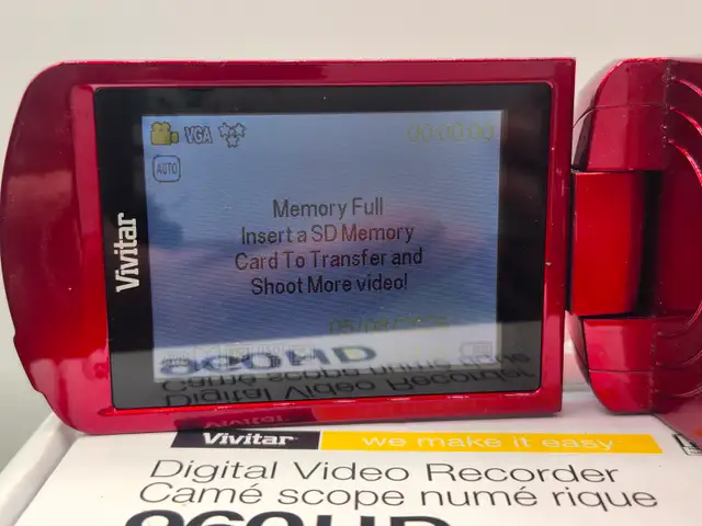 Vivitar 960HD Digital Video Recorder - 12.1 Megapixels - In Box - Photo 9
