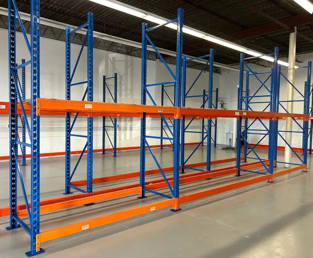 12' x 42' ,16' x 42' redirack end frames Uprights pallet racking - Photo 4