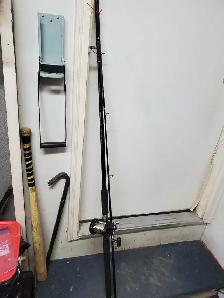 Shimano rod and reel trolling combo