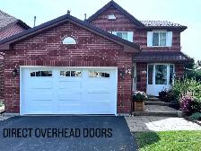 16x7 Garage Door Installed – White Carriage Style- Vaughan - Photo 3