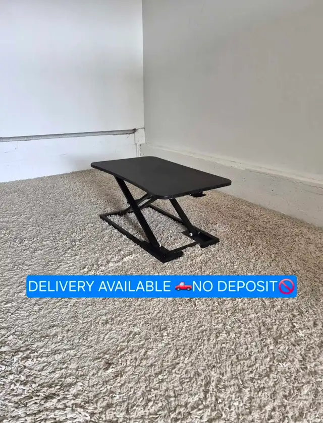 DELIVERY AVAILABLE Metal Adjustable Standing Desk Converter