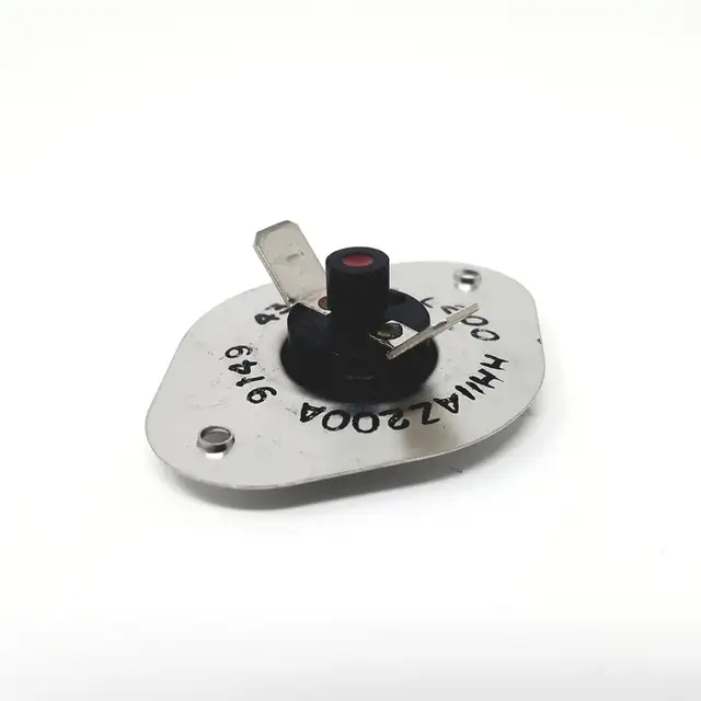 PROTECTION THERMIQUE 200°F RESET BOUTON ROUGE SPST NEUF 3L02-200 - Photo 2