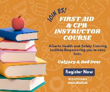 Advance Your First Aid Career- Instructor Program August 10 - 14