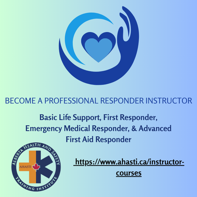EMR & First Responder Instructor Certification– October 13 to 15