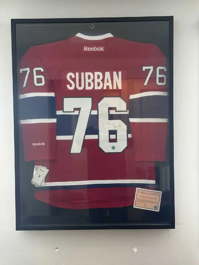 SUBBAN Signed Jersey