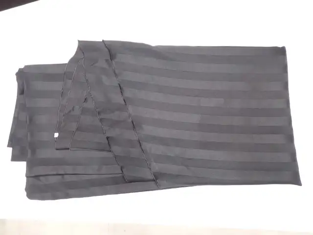 Tuxedo Black Table Linens