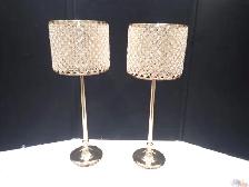 Glam-Style Floor Candle Holder