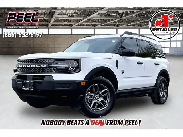 2025 Ford Bronco Sport Big Bend | Heated Seats | SafetyTech | 4X