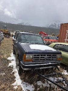 Two Ford Bronco II's for Sale. 1990 Eddie Bauer/1989 XLT.