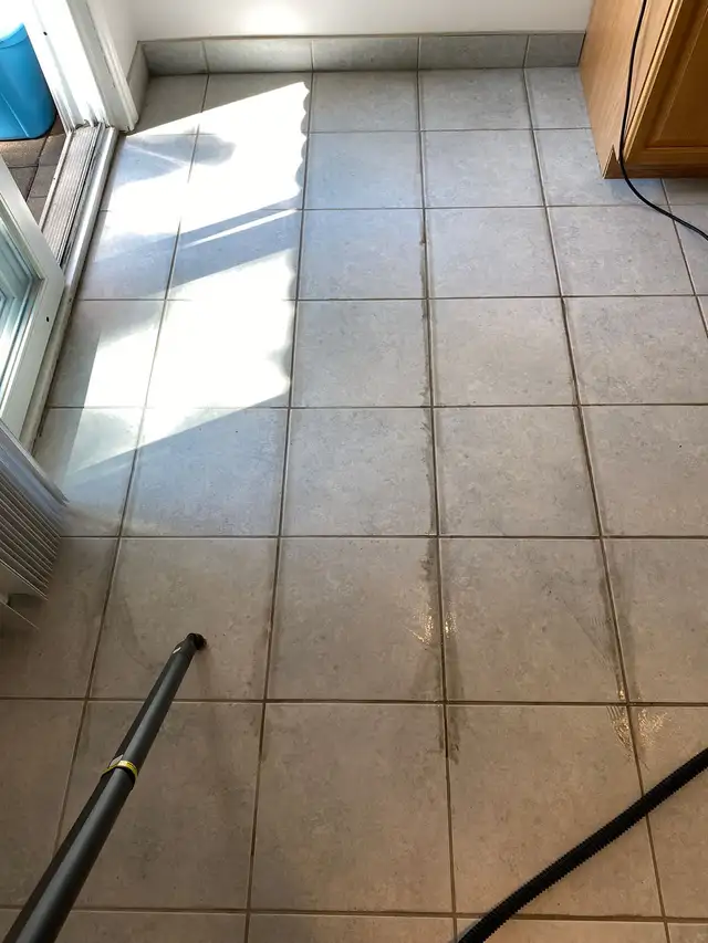 Kitchen Floor Tile and Grout Clean $150 - Photo 6