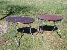 36' Round Collapsible Table