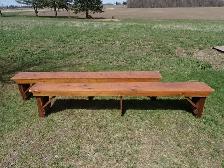 2 Harvest Benches