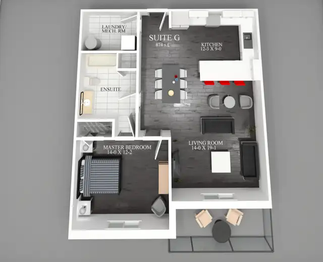 Cozy 1 Bedroom Living at The Nest on Wonderland - Photo 9