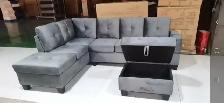 3pc L Shape Sectional Velvet Fabric $599. - Photo 2