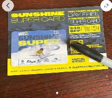 Sunshine Ski card