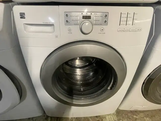 Laveuse sécheuse frontales blanches Kenmore (remis à neuf) - Photo 2