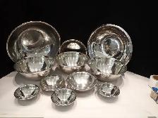 Assorted Stainless Steel Mixing bowls