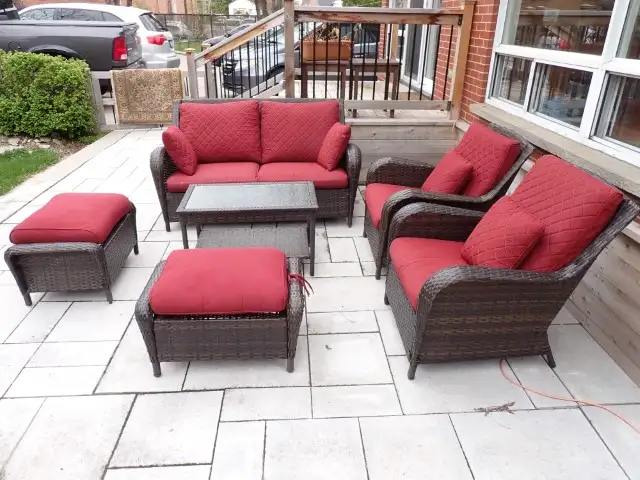 Canvas Rosedale 6 Piece Conversation Set