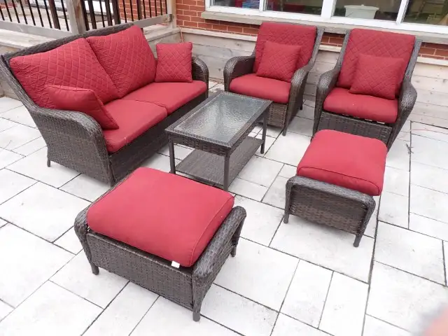Canvas Rosedale 6 Piece Conversation Set - Photo 2