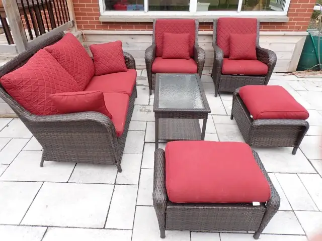 Canvas Rosedale 6 Piece Conversation Set - Photo 3