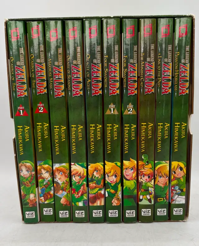 The Legend of Zelda Manga Box Set: 1 - 10 Full Set - Photo 2